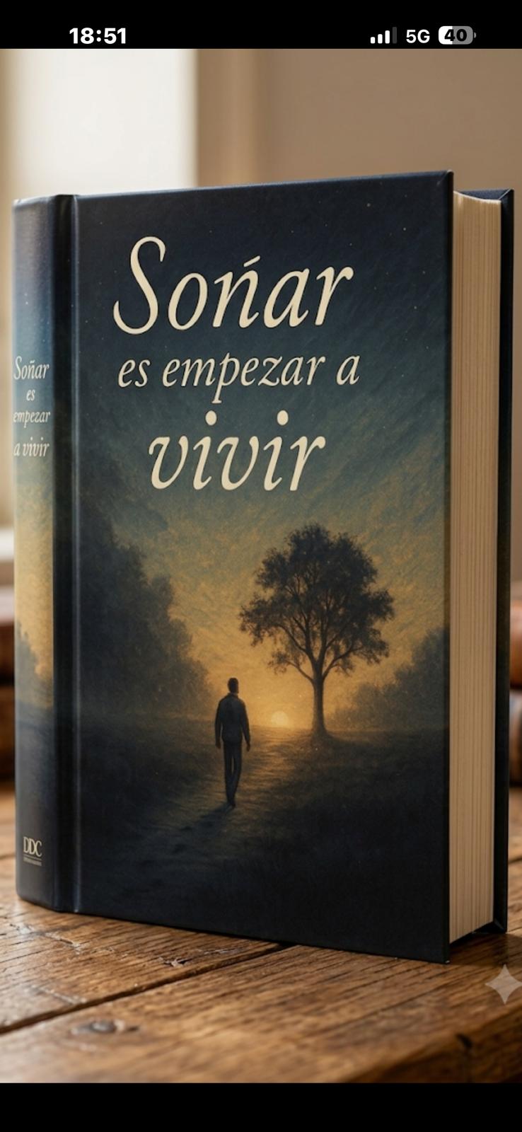 Portada del libro Soñar es empezar a vivir